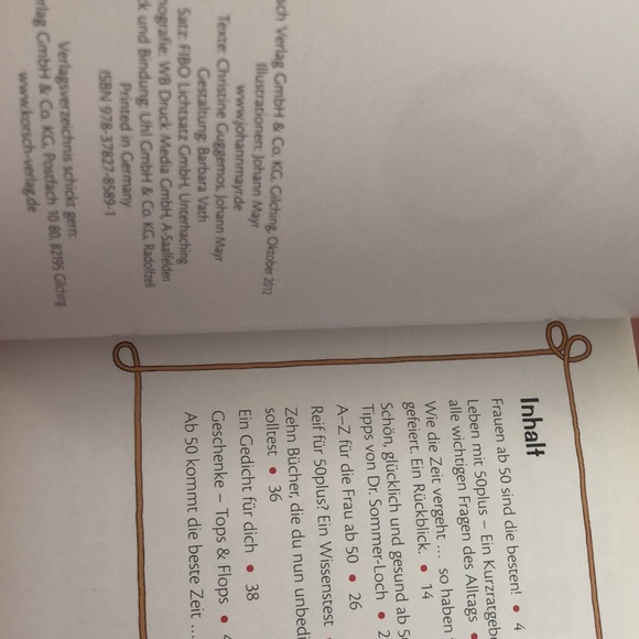 Frauen ab 50 sind die besten! Cartoon book for ladies over 50 in German - Picture 4 of 5